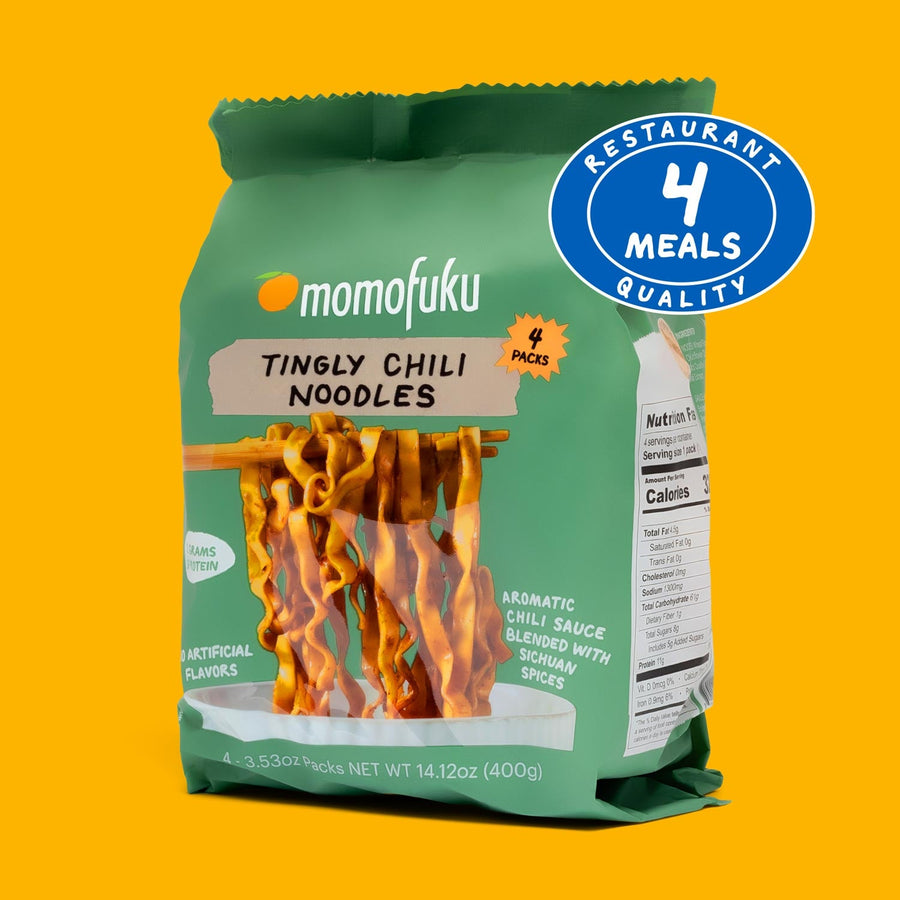 Tingly Chili Noodles | 4 Packs J3